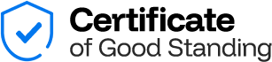 Certificate of Good Standing